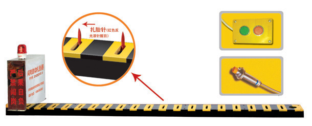 杭锦旗V3嵌入式闯岗自动扎胎器/阻车器